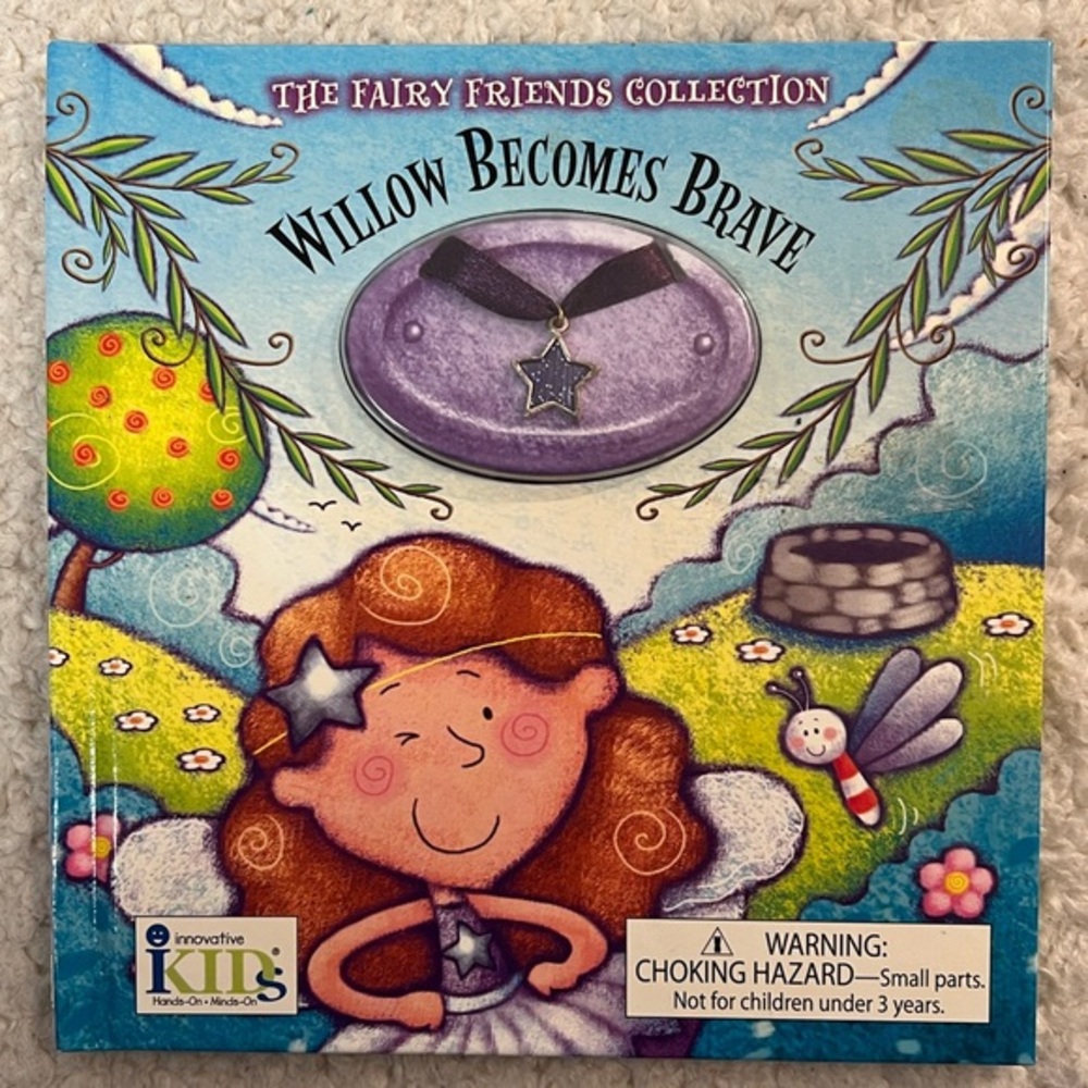 Innovative Kids "Willow Becomes Brave" Book w/Necklace Fairy Friends Collection